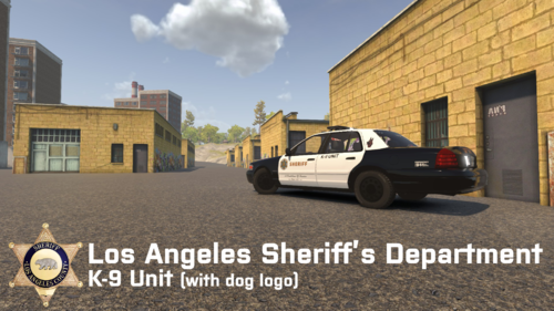 More information about "Ford Crown Victoria 2008 LASD K-9 Unit (with dog logo)"