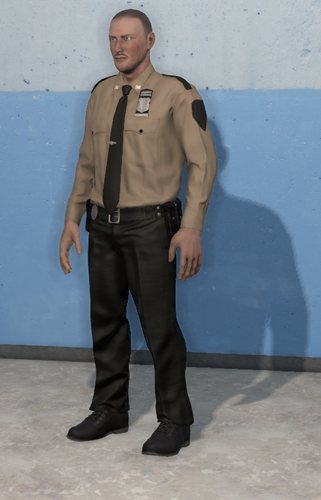 Default Cop Male and Female Uniform Pack - Police - FLMODS