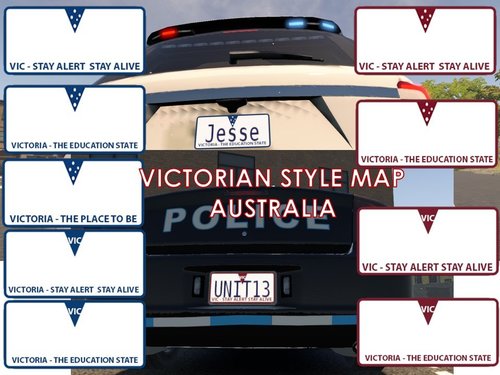 More information about "Victorian Style NUMBER PLATES - Australia"