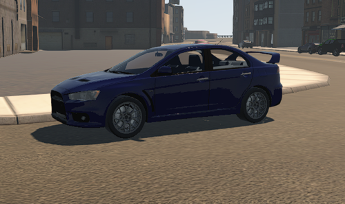 More information about "Dark Blue CIv Car"