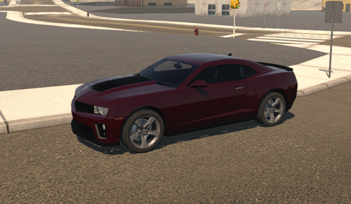 More information about "Red Camaro Civ Car"