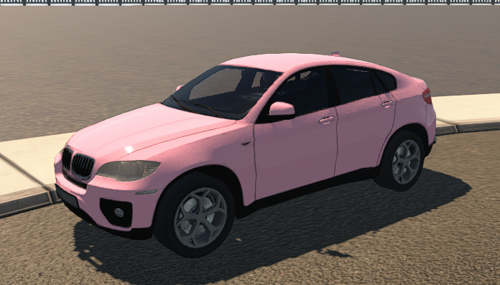 More information about "Pink Mercedes Benz Civ Car"