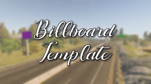More information about "Billboard Template"