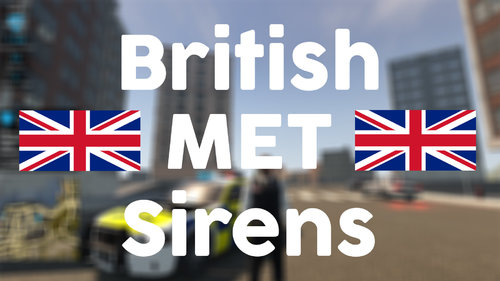 More information about "British MET Police Sirens With Radio Chatter!"