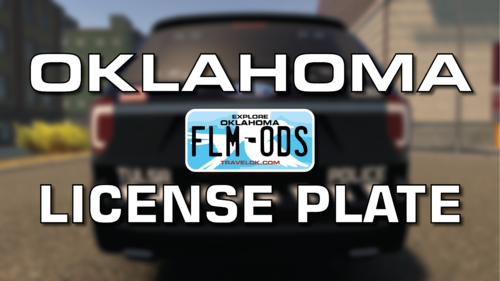 More information about "Oklahoma License Plate"