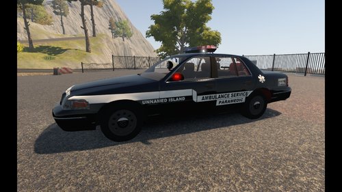 Unnamed Island EMS Vehicle Pack - EMS - FLMODS