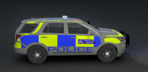 Met Police BMW X5 ARV 66 Plate Pack - Police - FLMODS