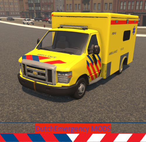 More information about "Dutch Ford AMBULANCE // realistic // NEDERLANDS // RAVU // EMS // v"