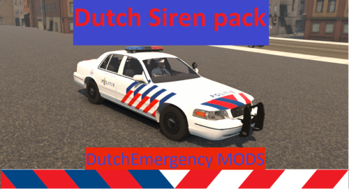 More information about "Dutch SIREN pack! // REALISTIC // SLOW AND FAST // NEDERLANDS // carhorn inc. // v"