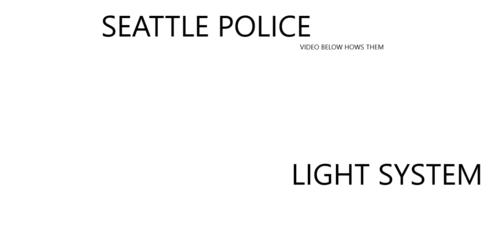 More information about "Seattle police light configuration."