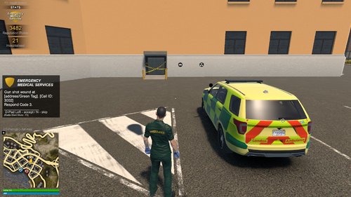 London ambulance RRV & Air Ambulance - EMS - FLMODS