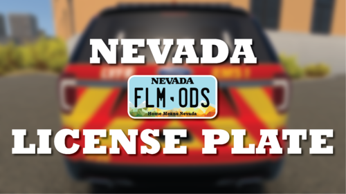 More information about "Nevada License Plate"