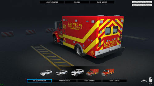 Las Vegas Fire & Rescue (LVFR) EMS Vehicles - Las Vegas, NV - EMS - FLMODS