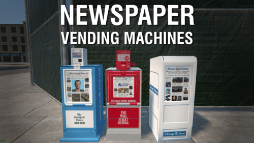 More information about "Newspaper Vending Machines"