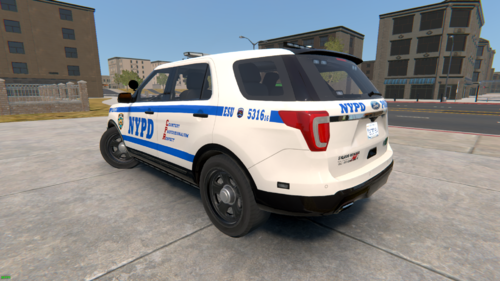 NYPD ESU Vehicles (EMS) - New York City, NY - EMS - FLMODS