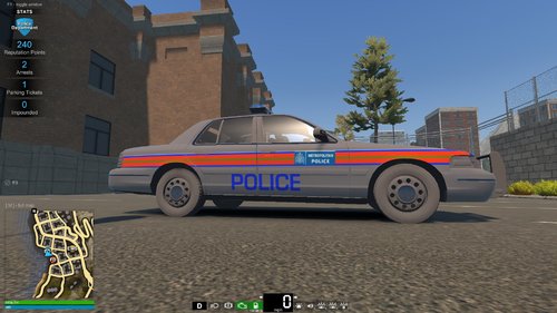 More information about "Jam Butty old UK police car"