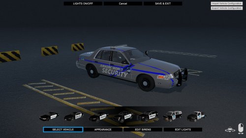 Jurassic World Police/Security Department Pack - Packs - FLMODS