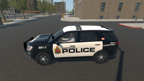 Hamilton Police Service (HPS) - Vehicle Texture Pack - Police - FLMODS