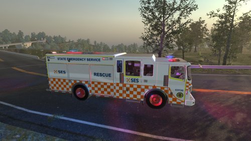 More information about "NSW SES Rescue truck"