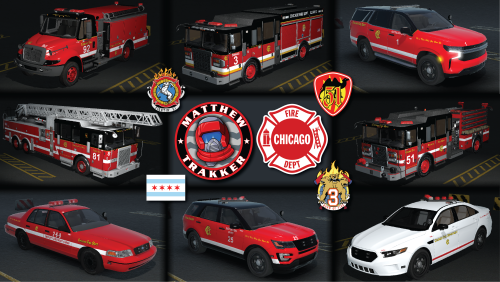 More information about "Chicago Fire Department Vehicles - Chicago, IL"