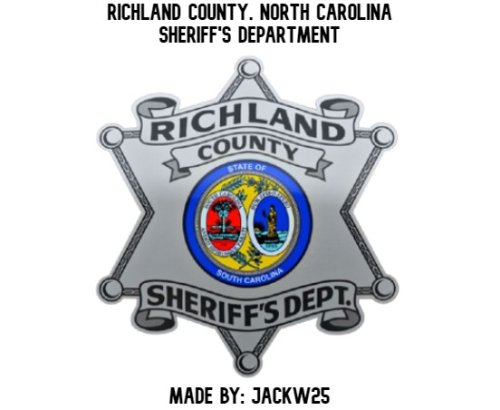 More information about "Richland Country Sherrif's Department, South Carolina"