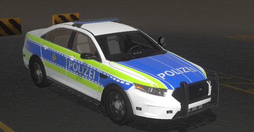 More information about "German Police Car blue flashing lights german sirens"